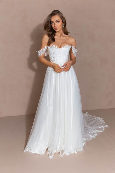 Extravagantes Brautkleid