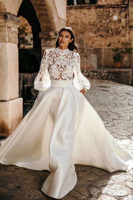 Brautkleid Zweiteiler
