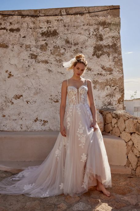 Boho Brautkleid