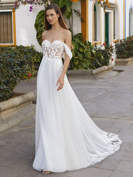 Boho Brautkleid