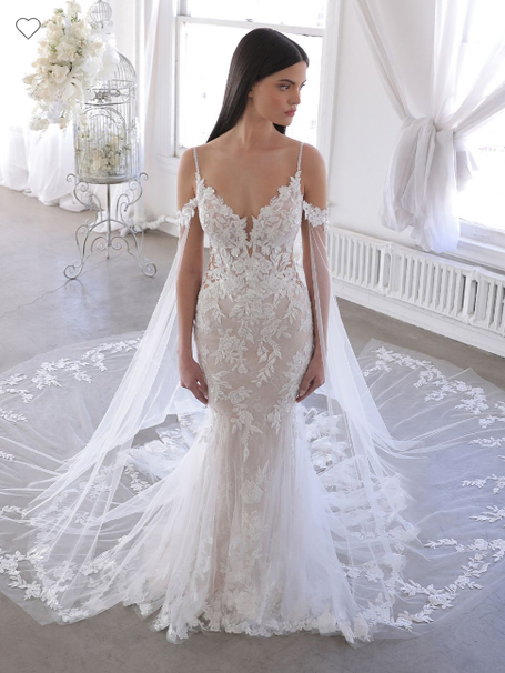 Fit and Flare Brautkleid