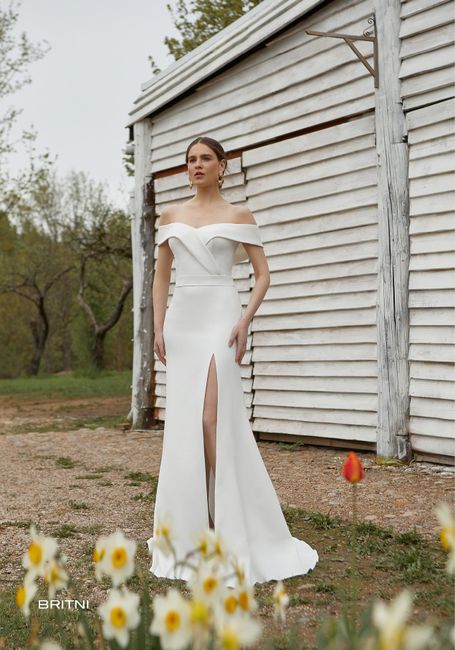Elegantes Brautkleid